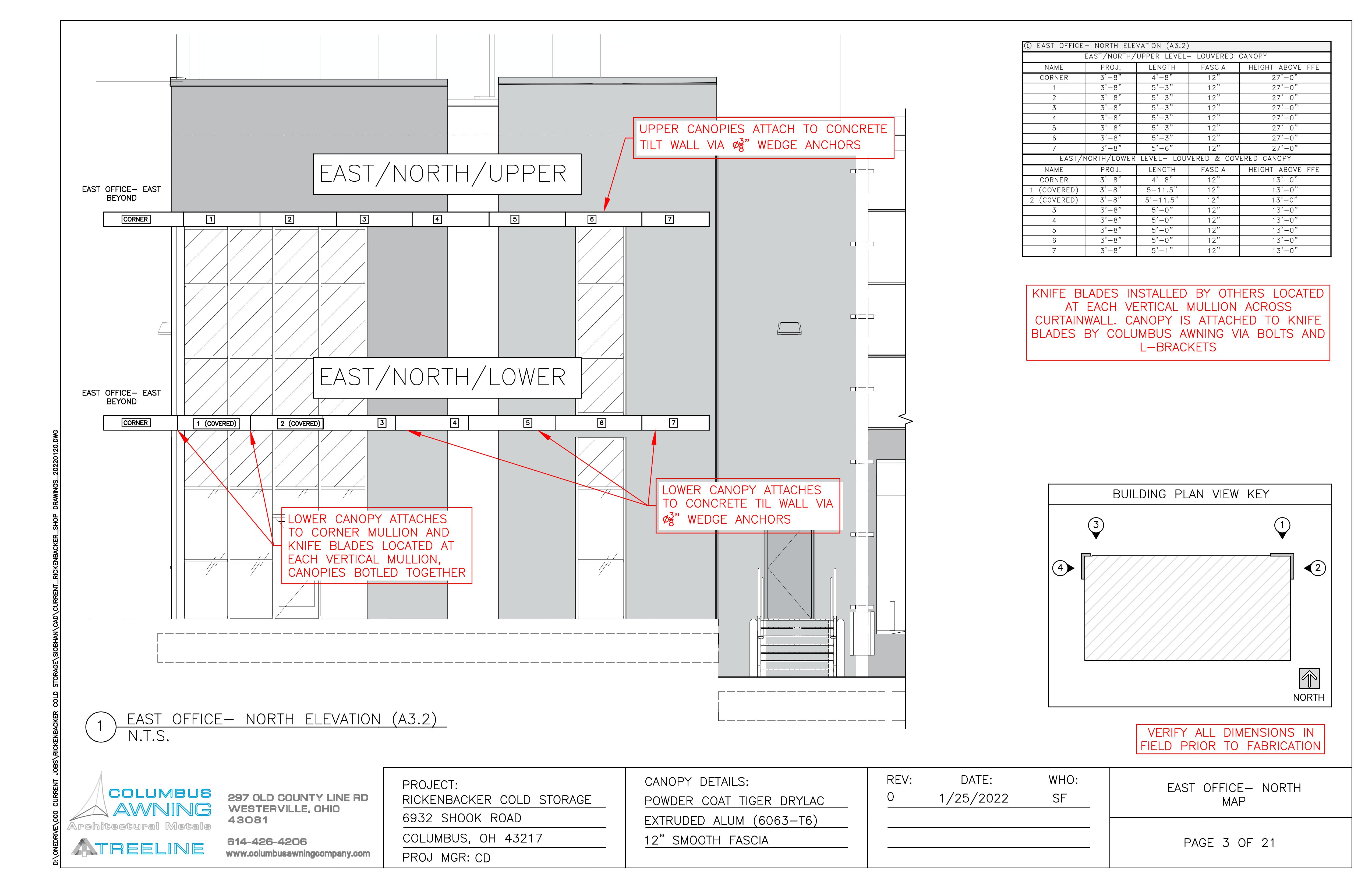 Cantilevered Canopy Project- Rickenbacker Cold Storage-2