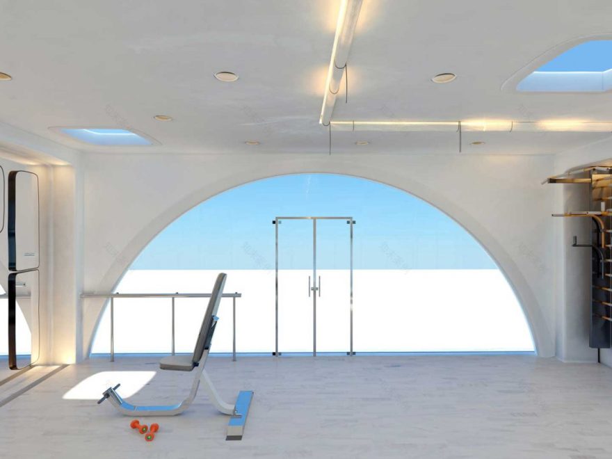 Dome Resort Gym - Utopia Hotel Design-6
