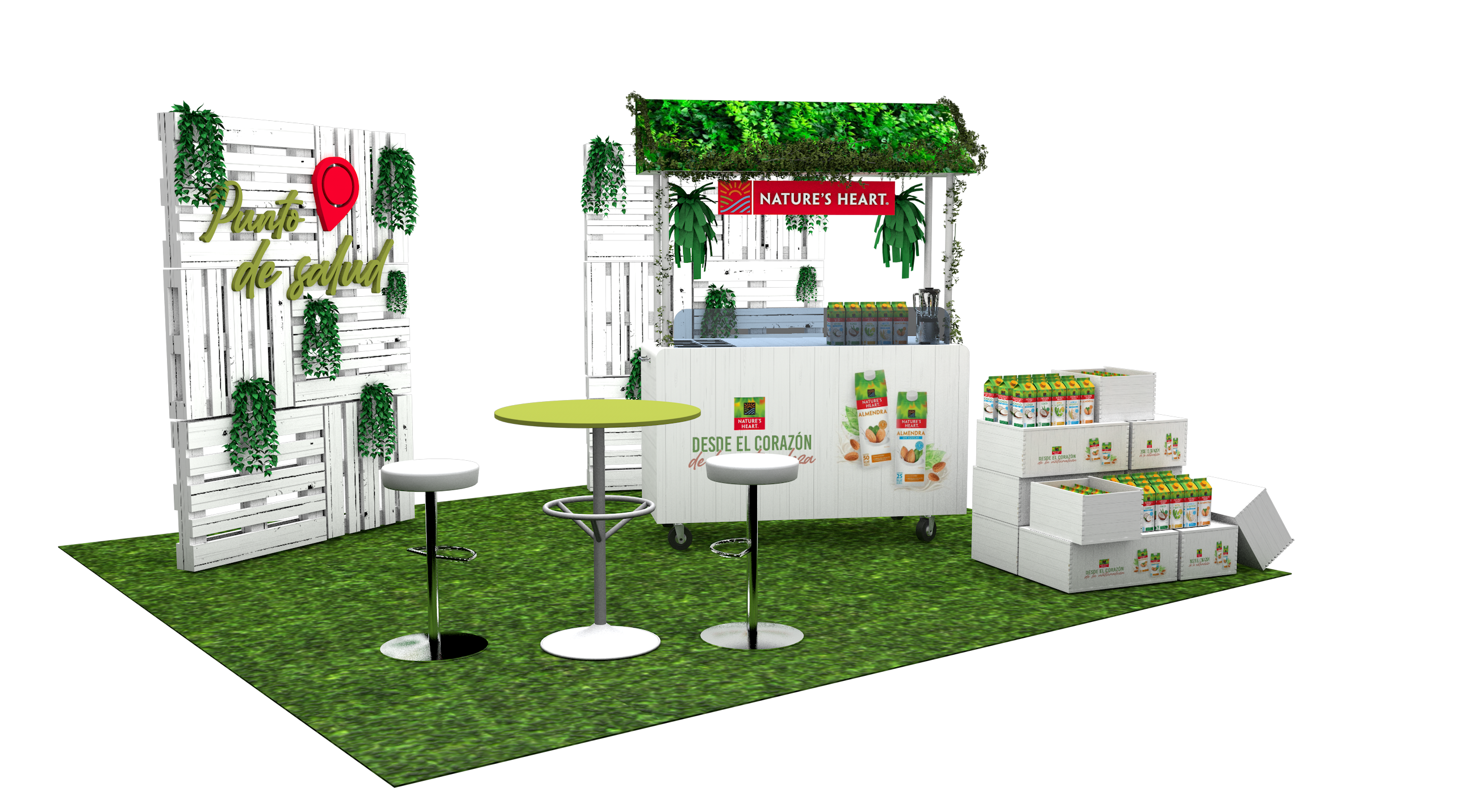 Nature's Heart - Stand para degustación-3