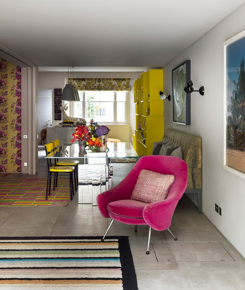 伦敦花艺大师的家，紫色魅影与花卉的狂欢-9