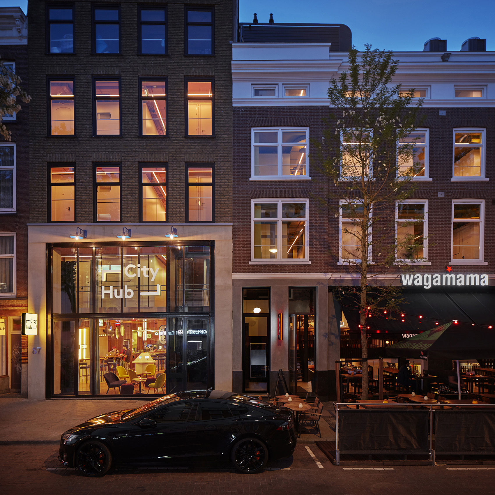 CityHub酒店室内设计，鹿特丹 / Studio Modijefsky-3