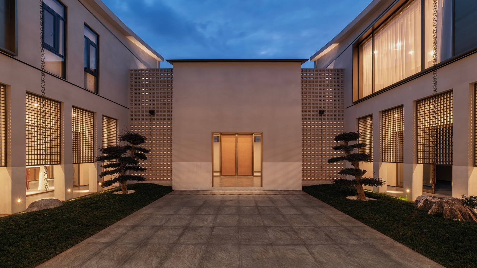 云南红河哈尼族彝族自治州弥勒市方院丨中国红河丨素造建筑-22