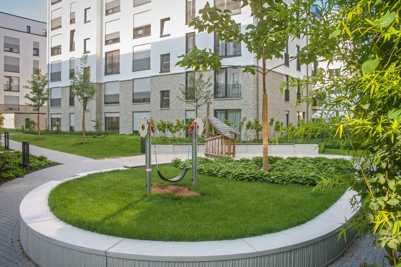 Freianlagen Baufeld 26 "7FLOORS", Europaviertel -4