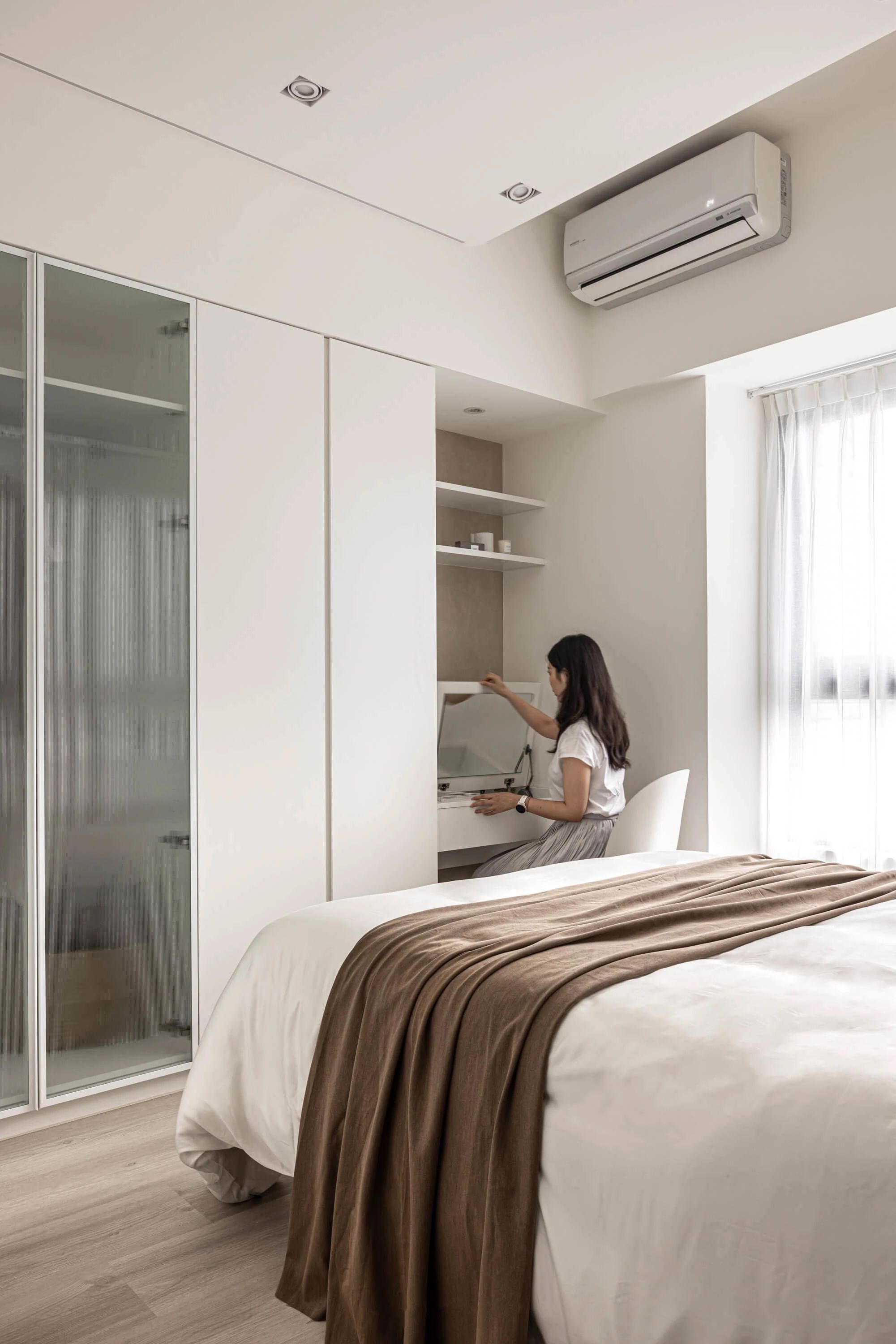 温润奶油风居家空间丨寓子设计-55