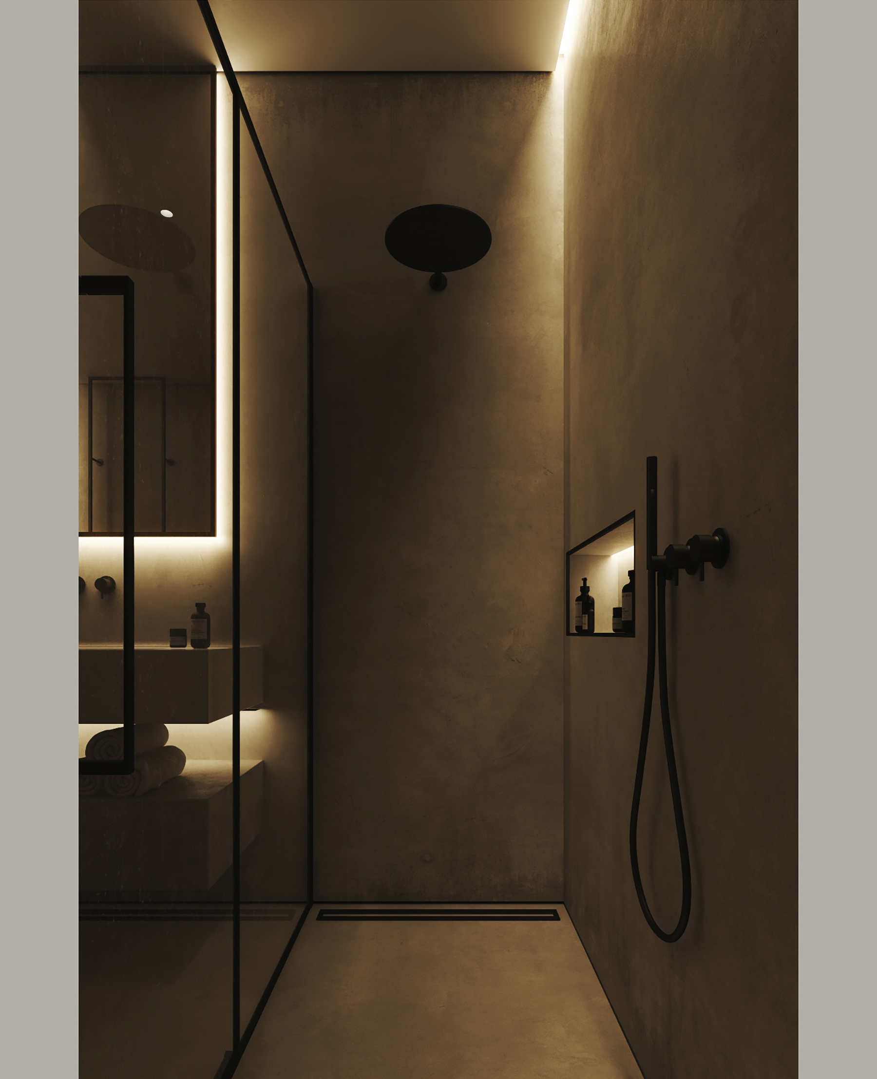 侘寂风卫生间-7