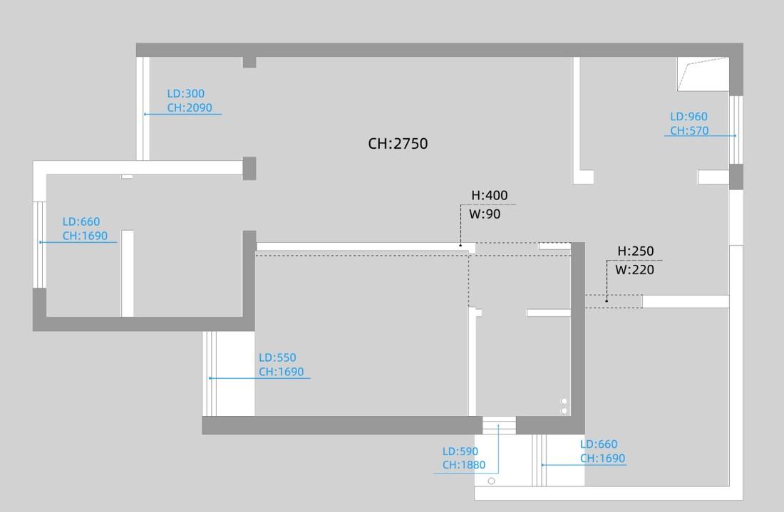 80 平米住宅的极致利用 | 多功能空间与 0 分贝书房-65