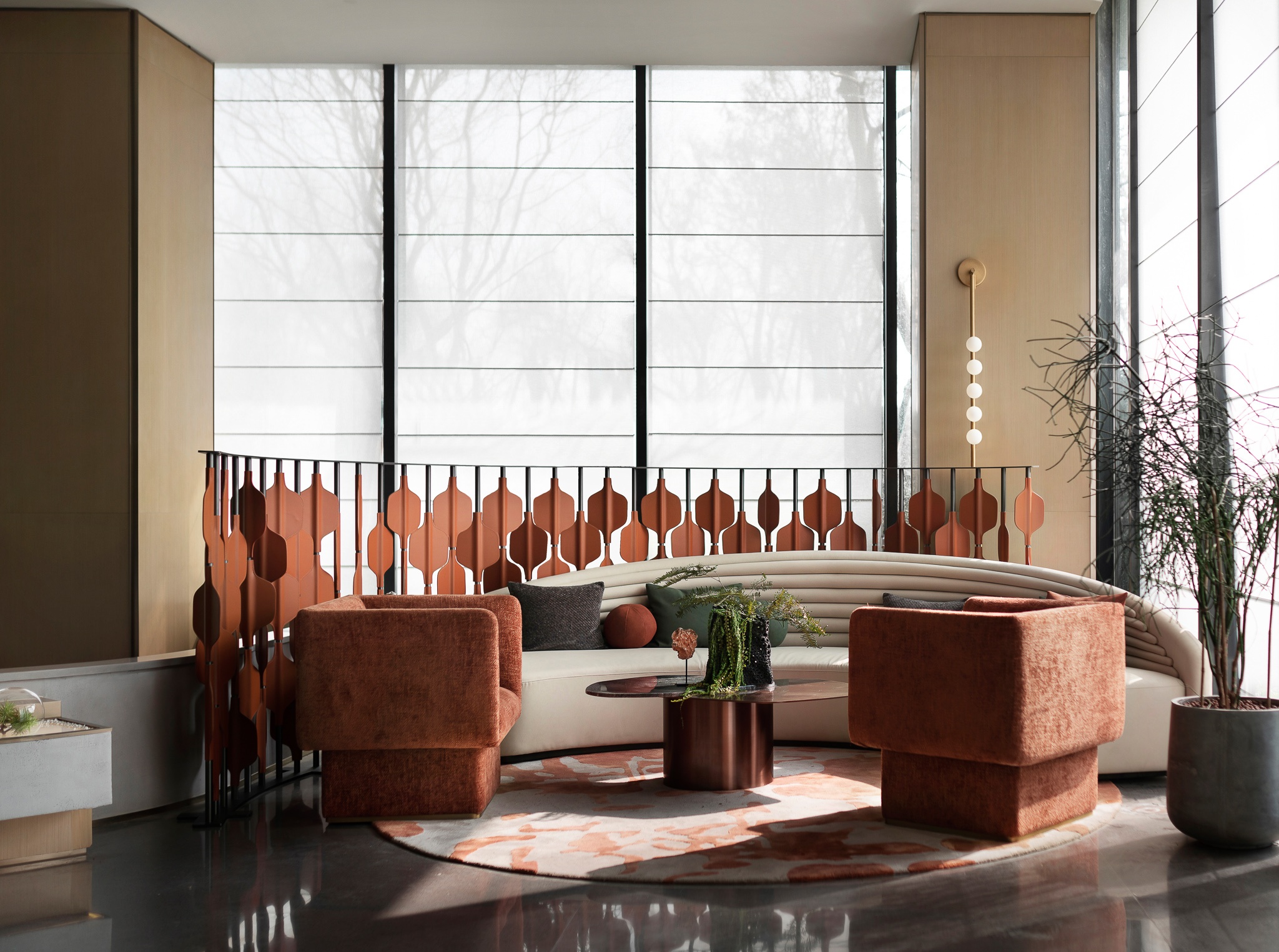 西安招商雍澜湾售楼处丨中国西安丨布鲁盟设计-58