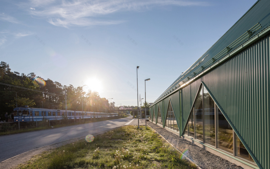 瑞典 Fisksätra 社区中心丨Sandellsandberg-35