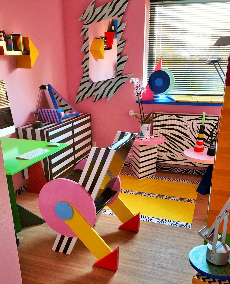 丹麦艺术家色彩公寓室内设计丨丹麦哥本哈根丨雅各布·米兹拉希(Jakob Mizrahi)-14