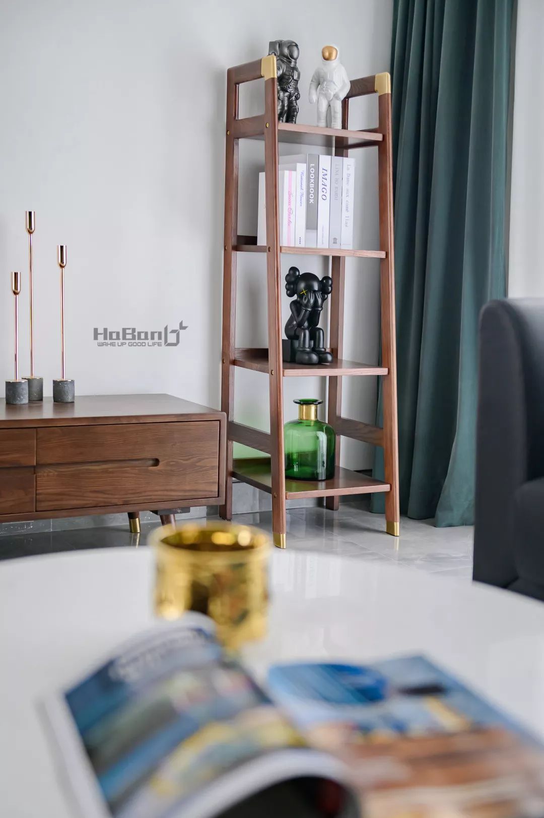 绿地 468·云玺 | 花扮空间 | 152㎡精装改造,森色时光里的生活美学-11