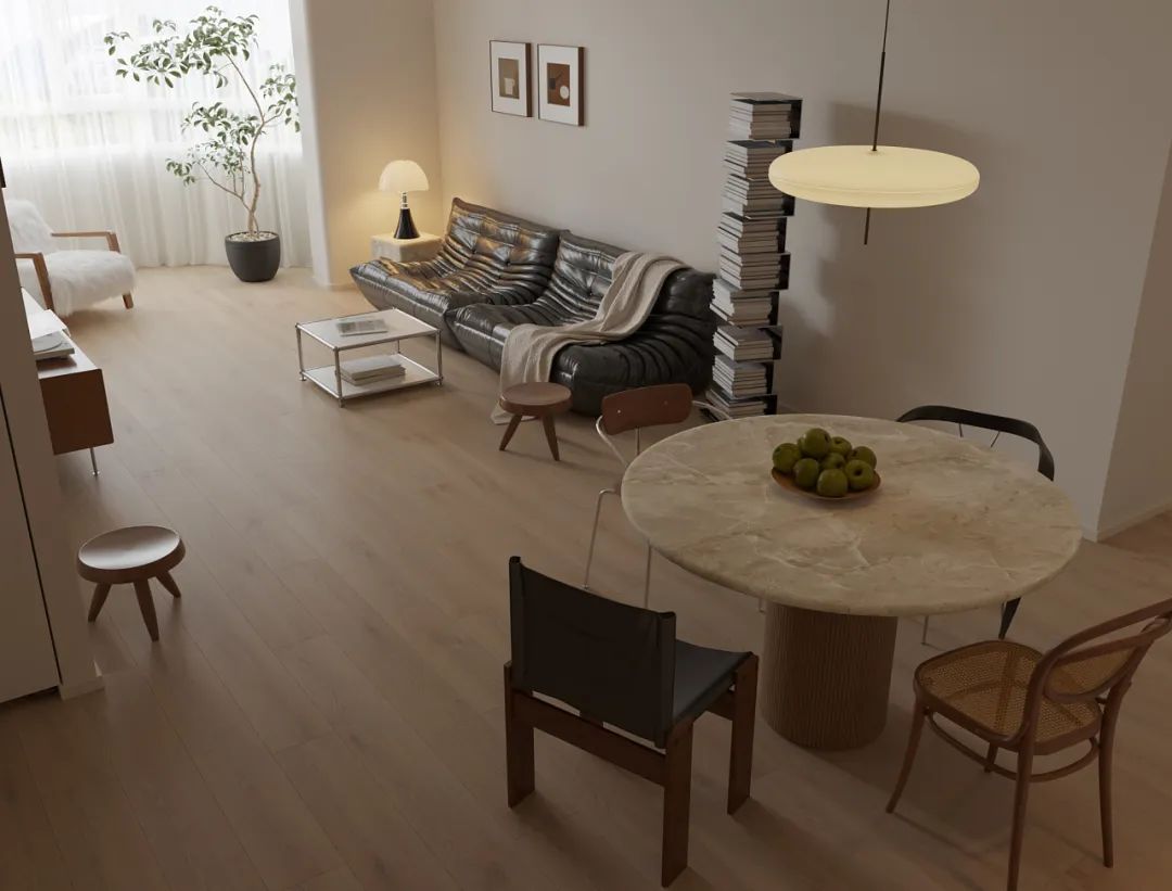 新作速递 | 137㎡两居改三居，打造家庭“第二核心区域”-28