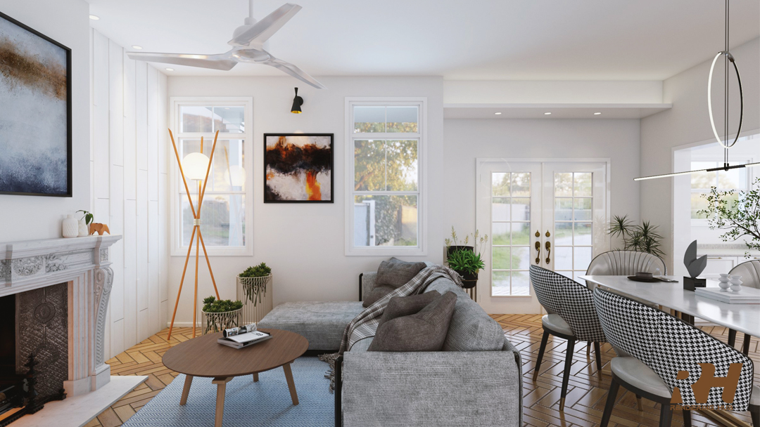 房屋内部效果图丨美国新泽西-7