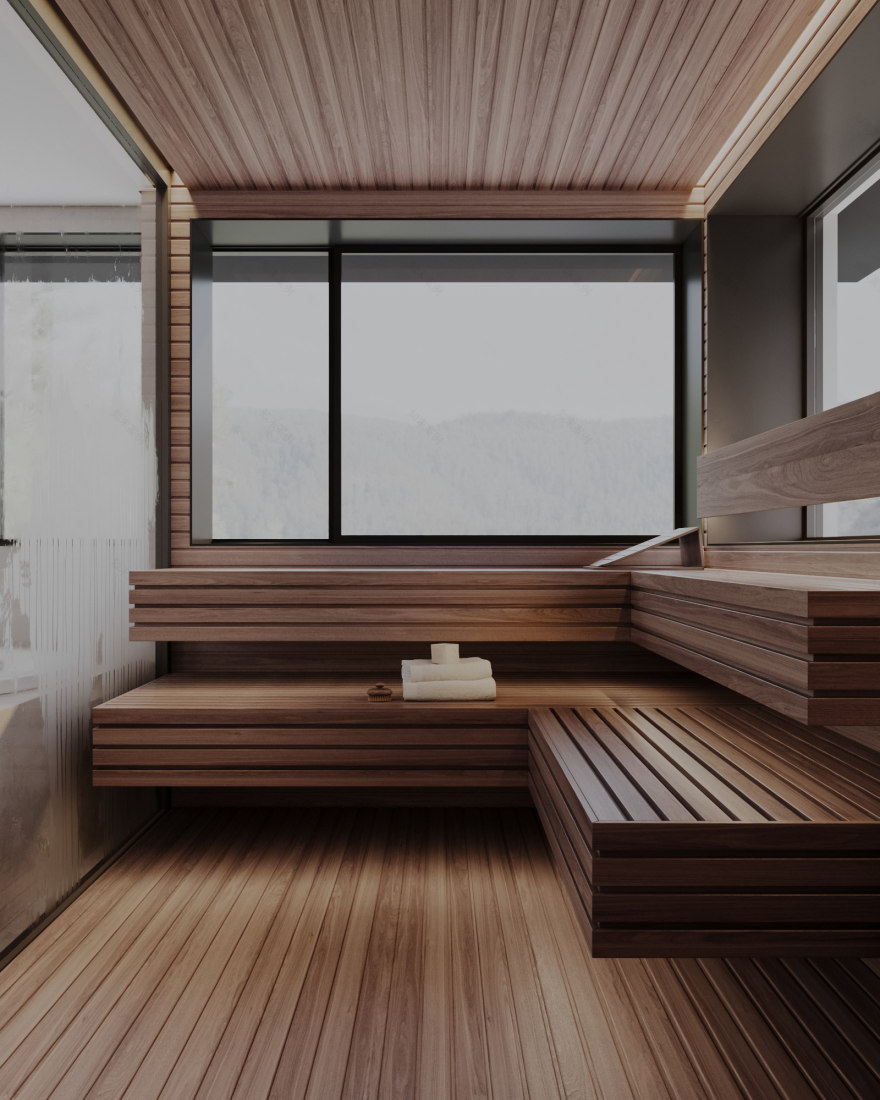 Sochi私人住宅健身区及休闲区设计-11