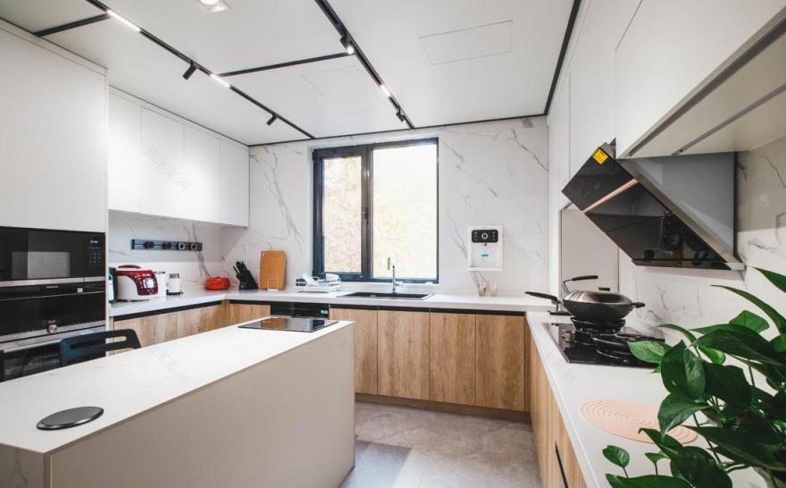 北京 230㎡现代简约别墅,灵动空间与生活温柔相拥-12