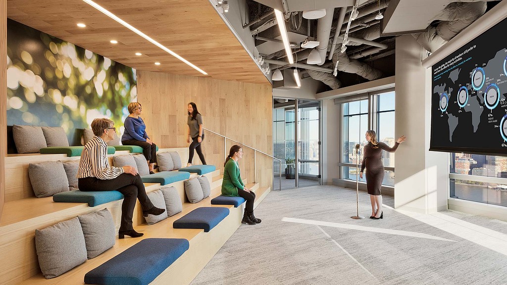 女性健康公司 Organon 总部,优雅、女性化的室内设计-6