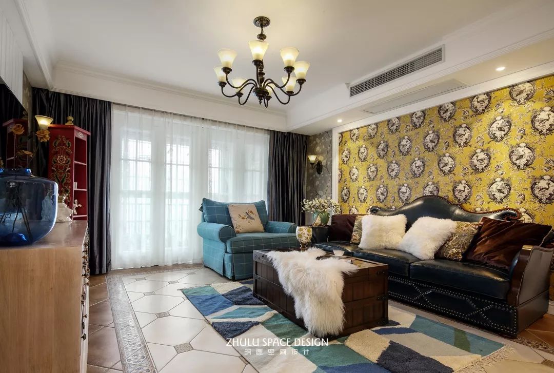 左岸意库木色高端定制,混搭风演绎优雅生活-66