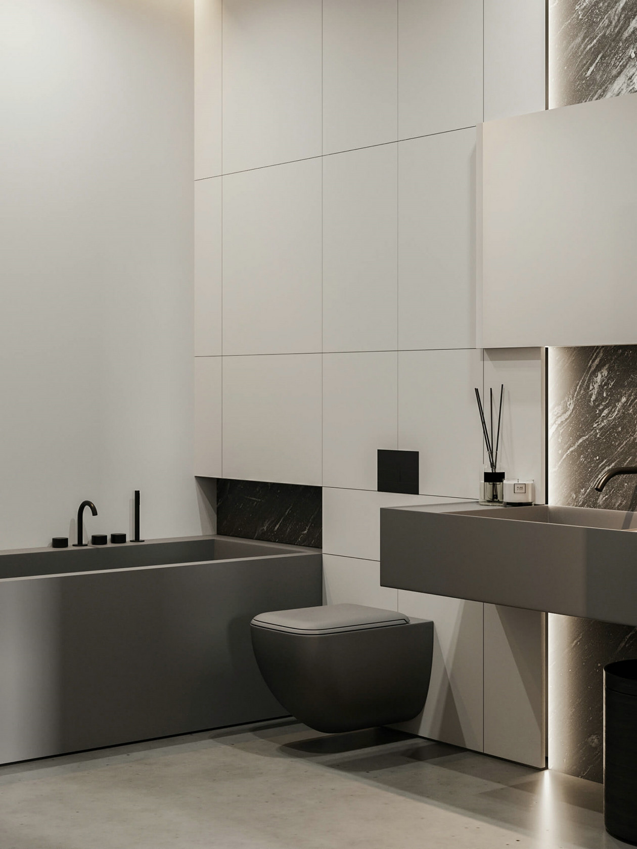 莫斯科简约风住宅设计 超大气！-15