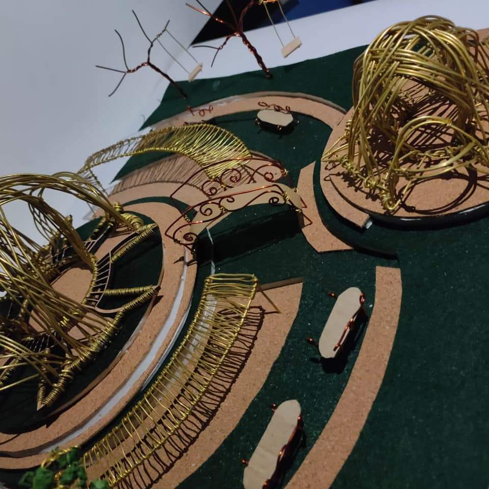 Architectural wire maquette-10