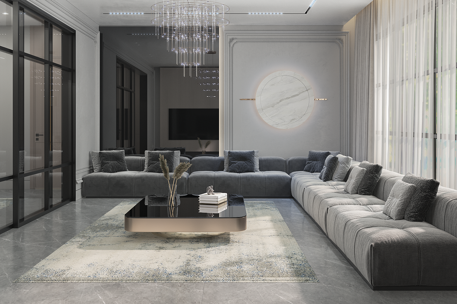 Reception &Dining Design-2