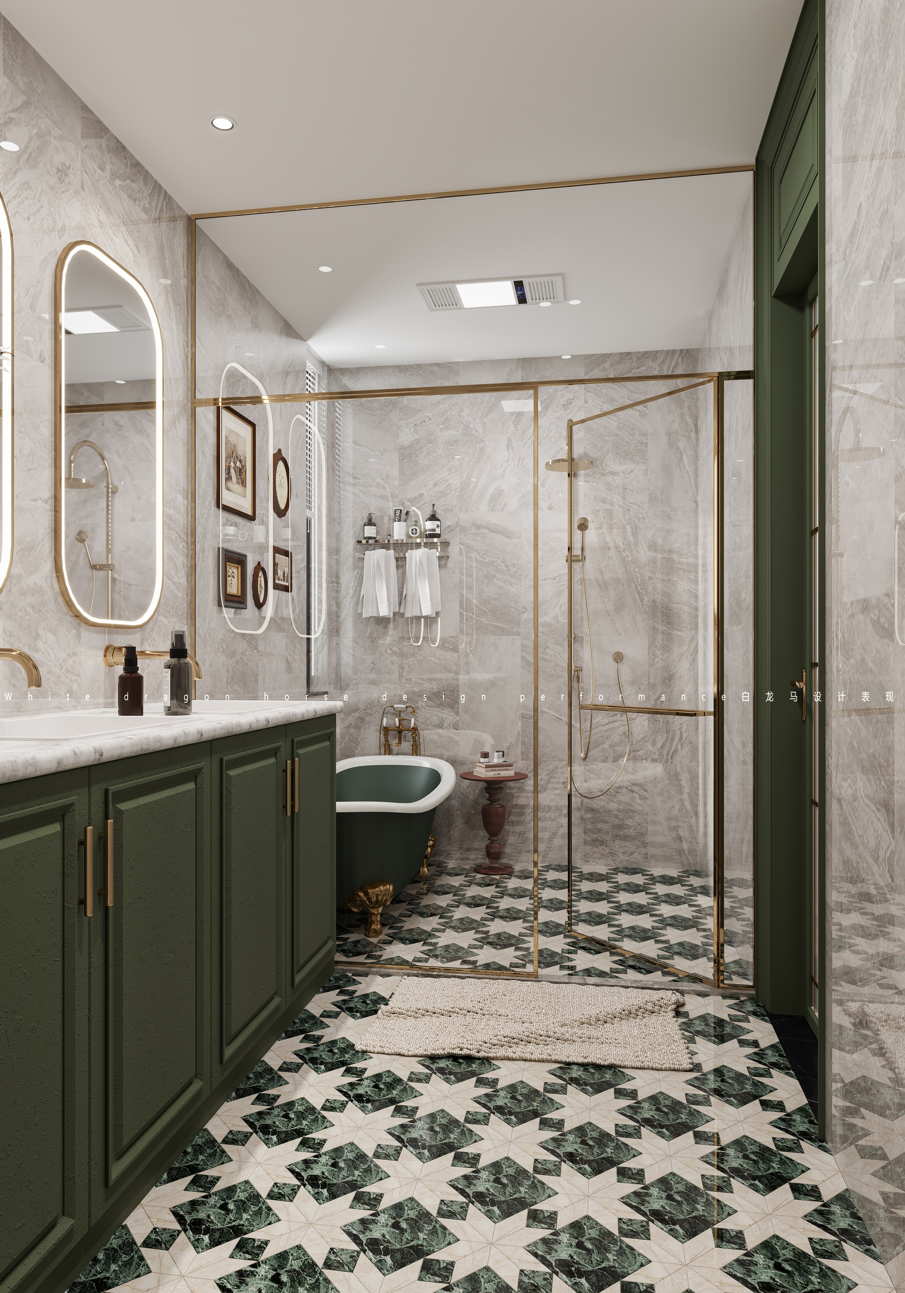 现代美式——白龙马效果图-0