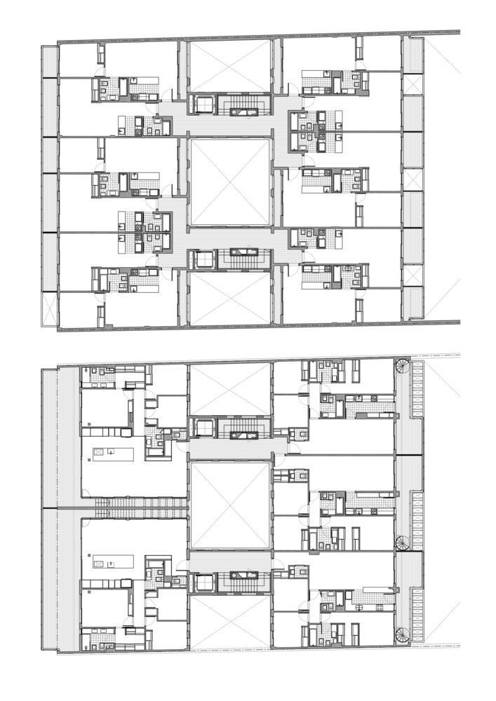 阿根廷 JA1205 住宅楼 · 双体建筑与社区的和谐共生-48