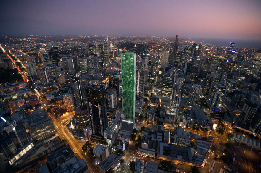 “维多利亚一号” · 绿色立面的摩天大楼丨澳大利亚墨尔本丨澳大利亚事务所 elenberg fraser-14