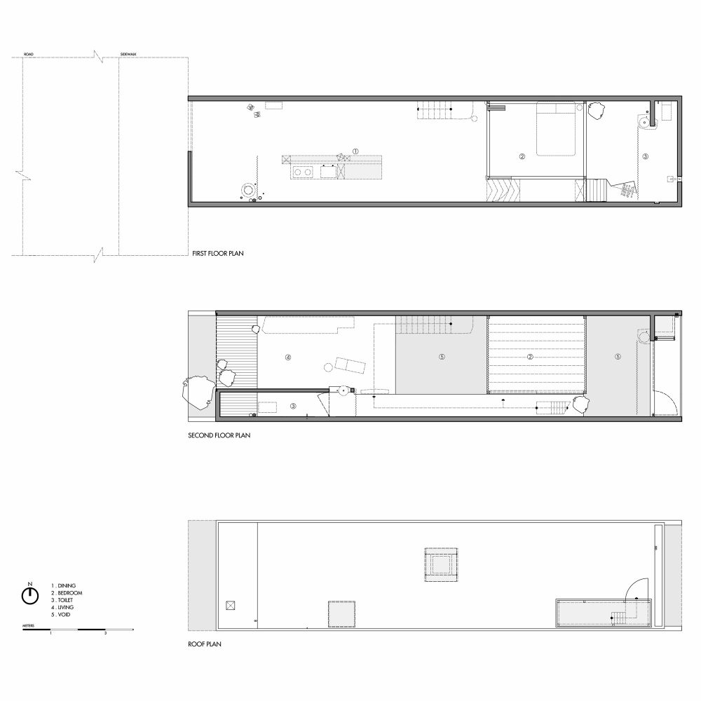 越南简约住宅 | 功能分区与自然共生-36