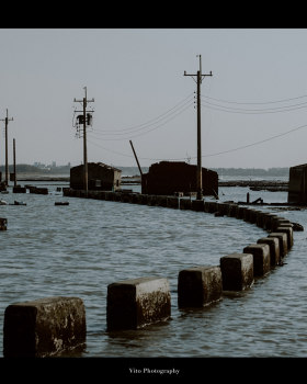 白水湖 。 壽島