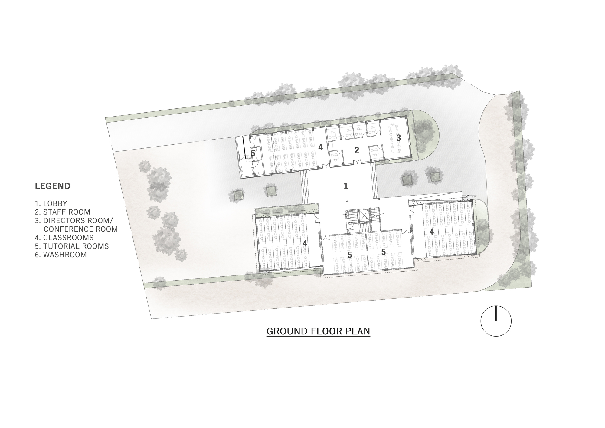 国立商学院丨印度班加罗尔丨HabitArt Architecture Studio-19