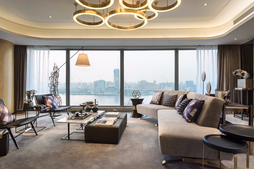 上海万科翡翠滨江310㎡样板间-4