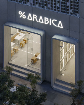 % Arabica store 咖啡店丨中国杭州丨Nguyen Khai Architects & Associates (NKAA)