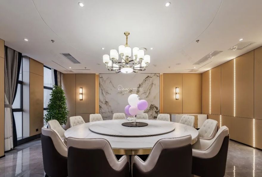 现代中式办公室设计丨中国昆明丨紫苹果国际设计-49