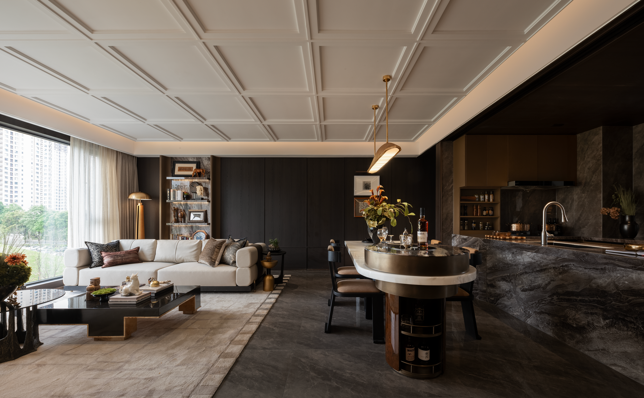 贵阳万科·未来溪地丨中国贵阳丨软装GNU金秋设计,硬装深圳市梵一舍室内装饰设计-46