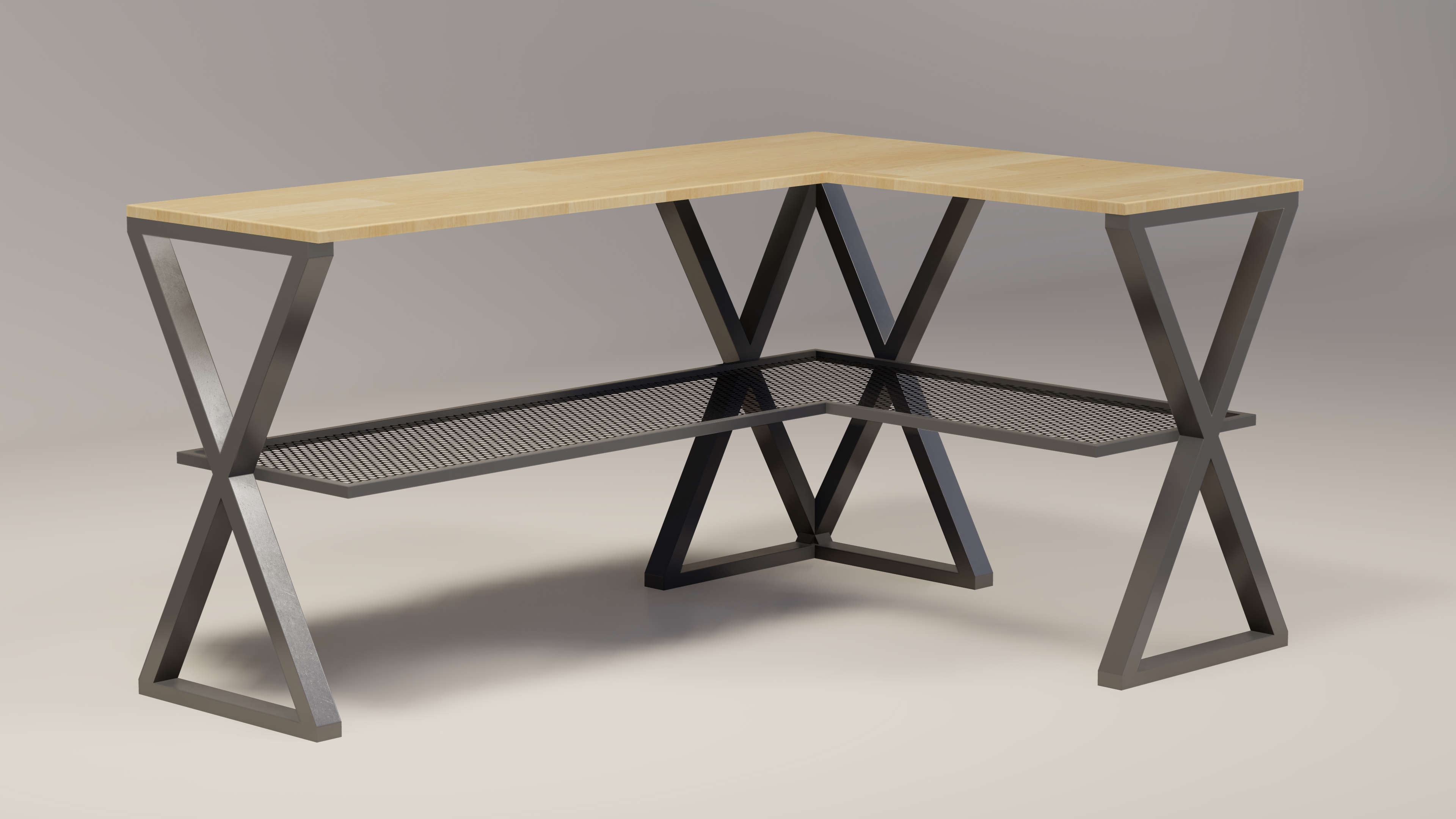 Corner Desk - Table Mockups-2