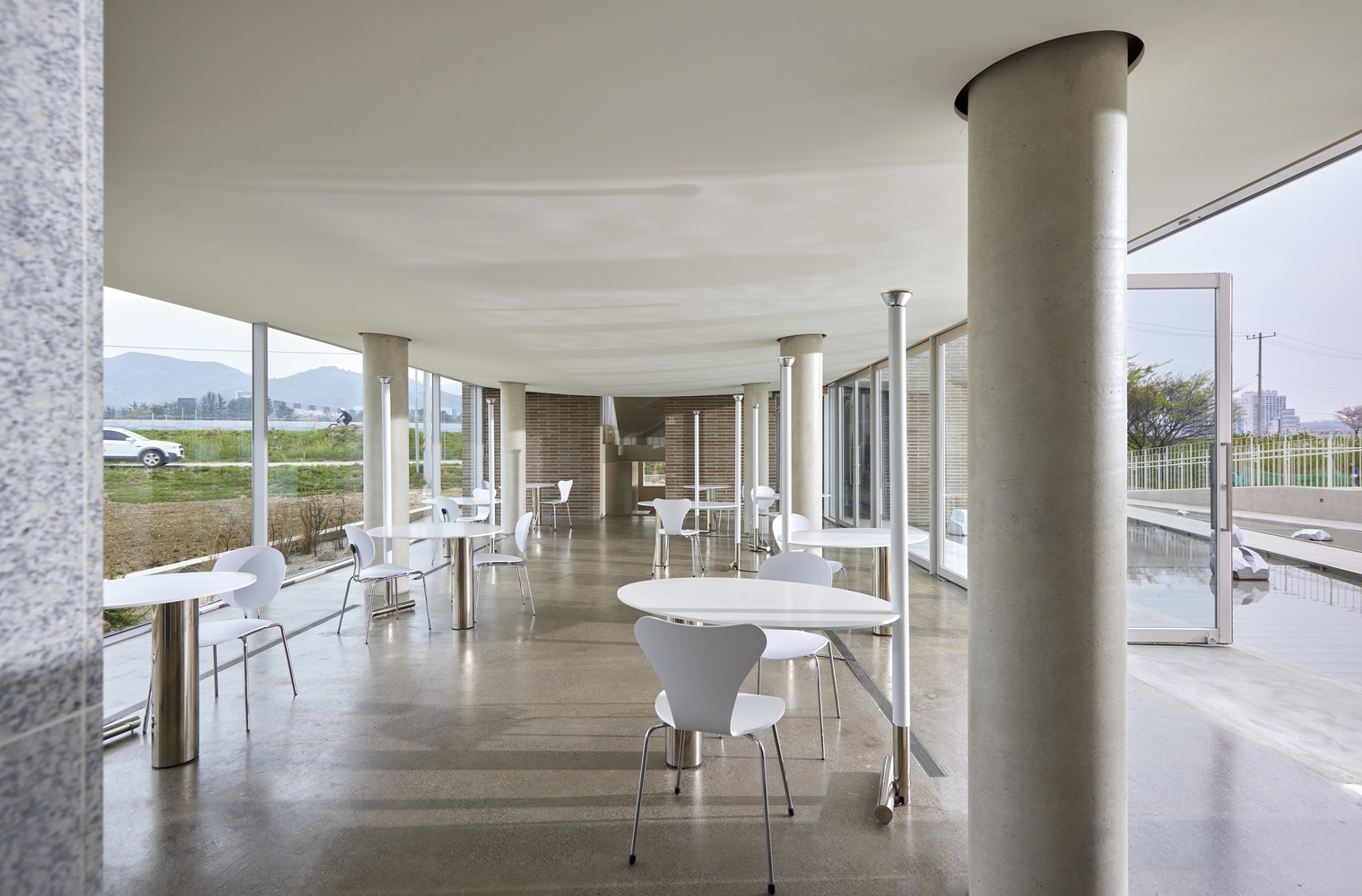 韩国电影办公室和商业建筑丨大气环境-19