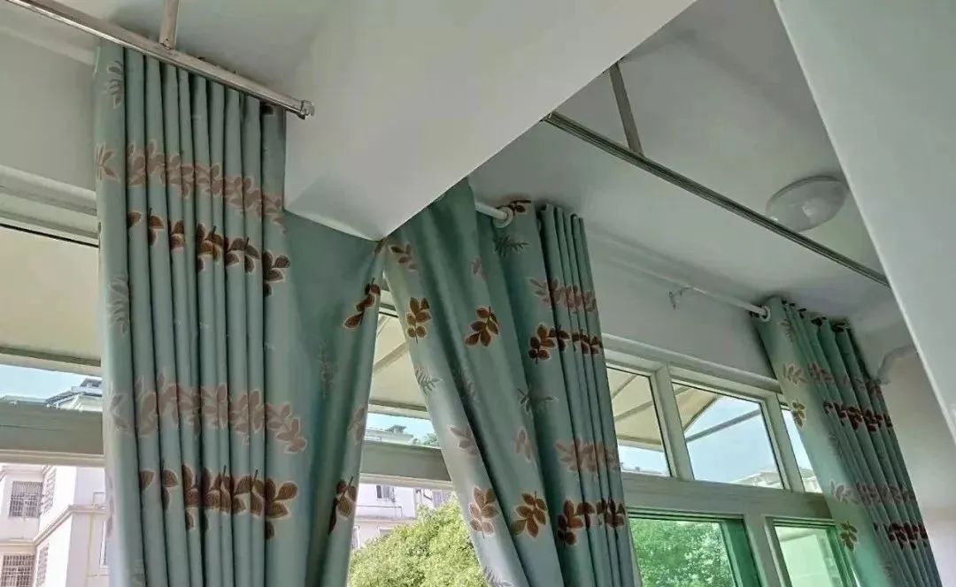 横梁户型窗帘设计解决方案丨网络-30