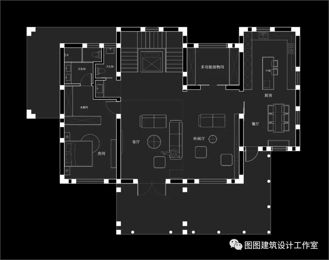 上海宝山简约自然别墅设计丨中国上海丨图图建筑设计工作室-7