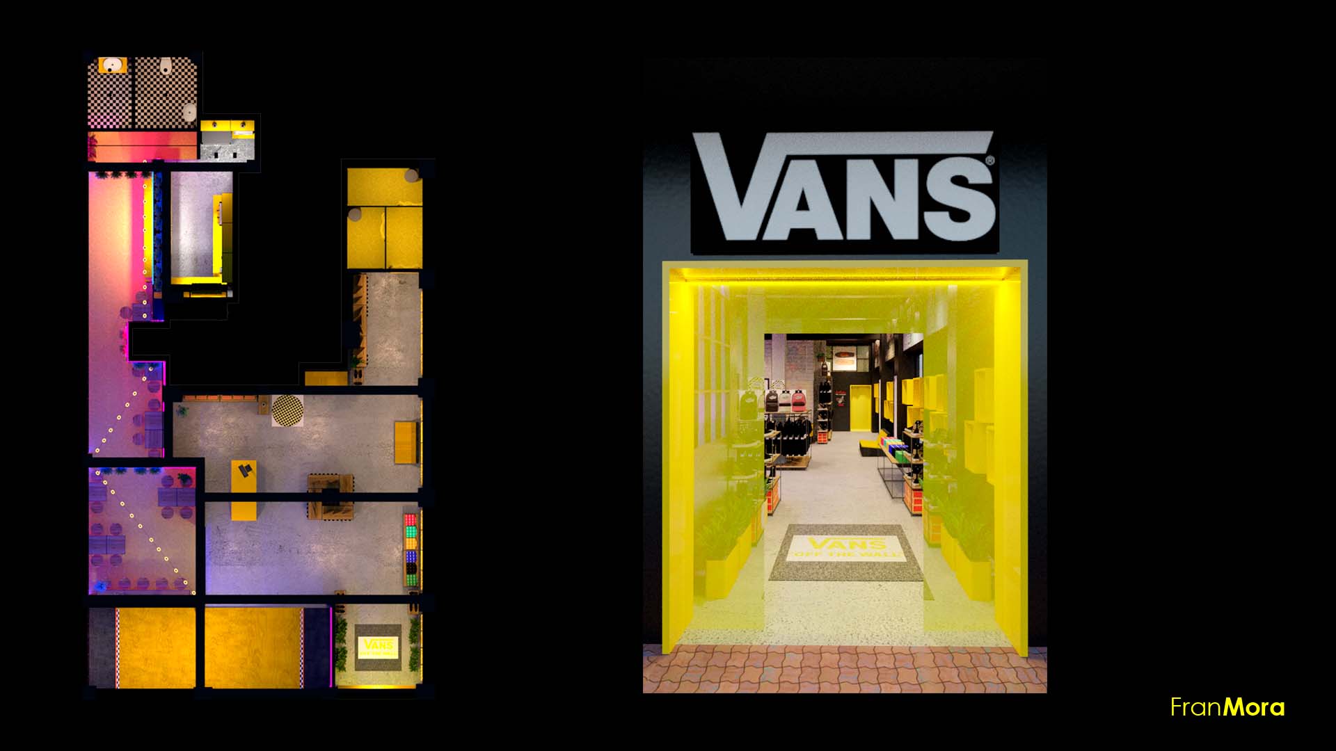 Diseño de Interiores - Tienda Vans Málaga.-15