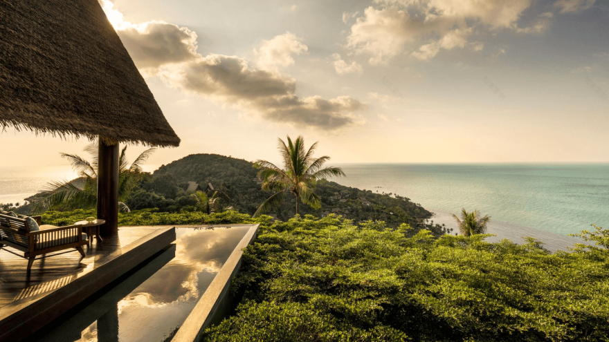 泰国苏梅岛四季酒店丨曼谷建筑师兼景观设计师Bill Bensley-4