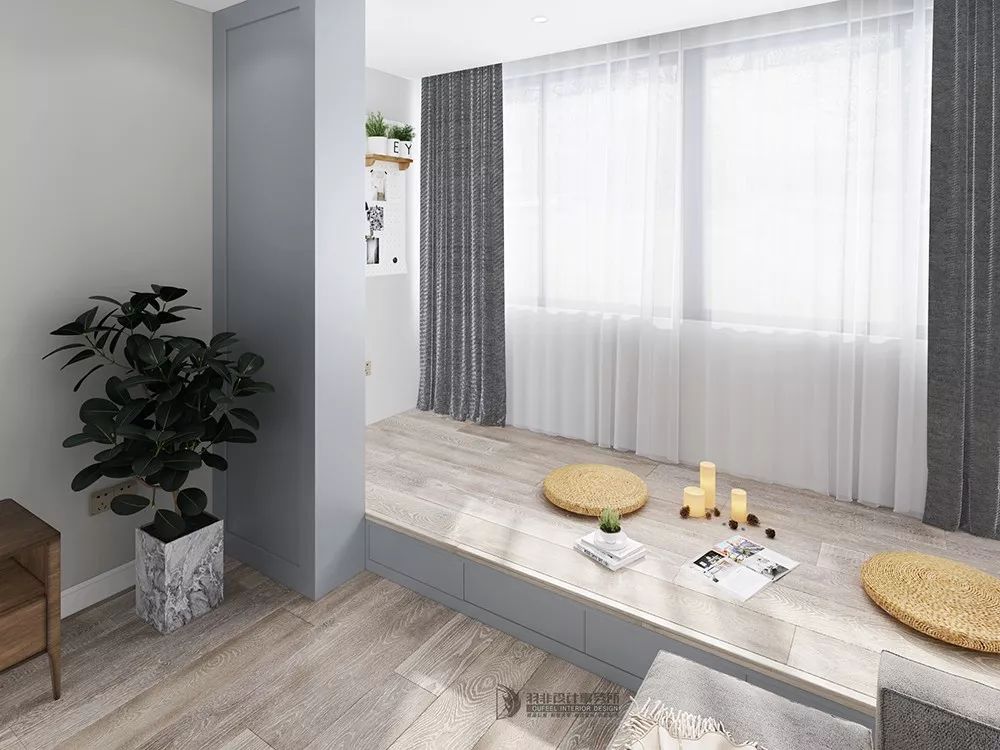 柳州华展华园日系北欧风家居设计,极简舒适,功能至上-35