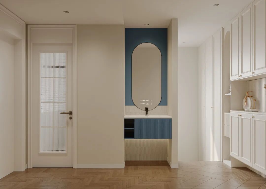 ECORN·徐汇140㎡轻法中古丨拆解错层难题！让每个空间在错落中各得其所...-102