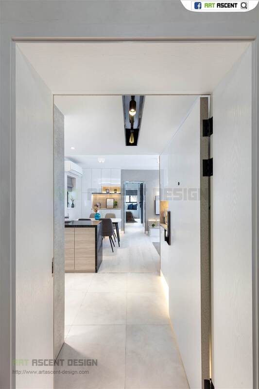 大坑光明台装修设计案例-76