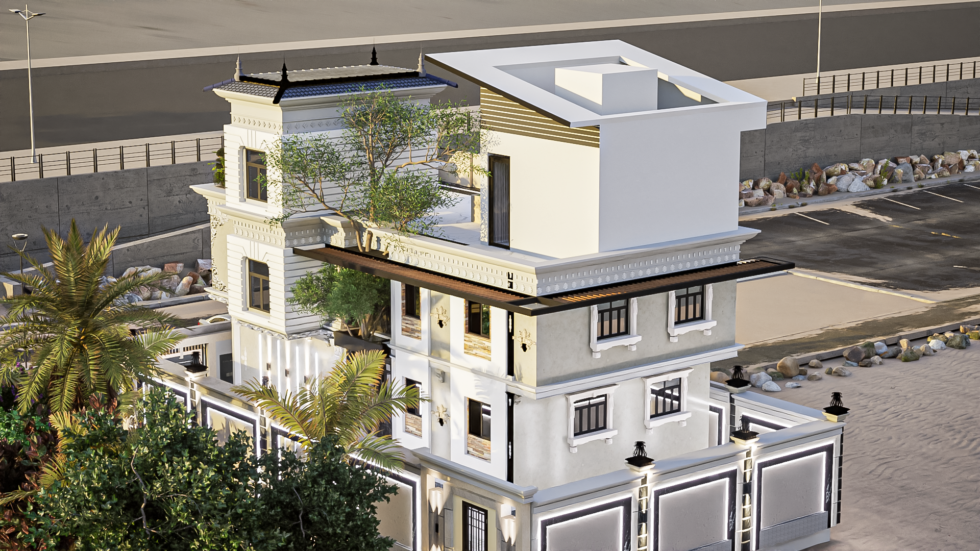 别墅建筑丨MUHAMMAD ASHRAF-37