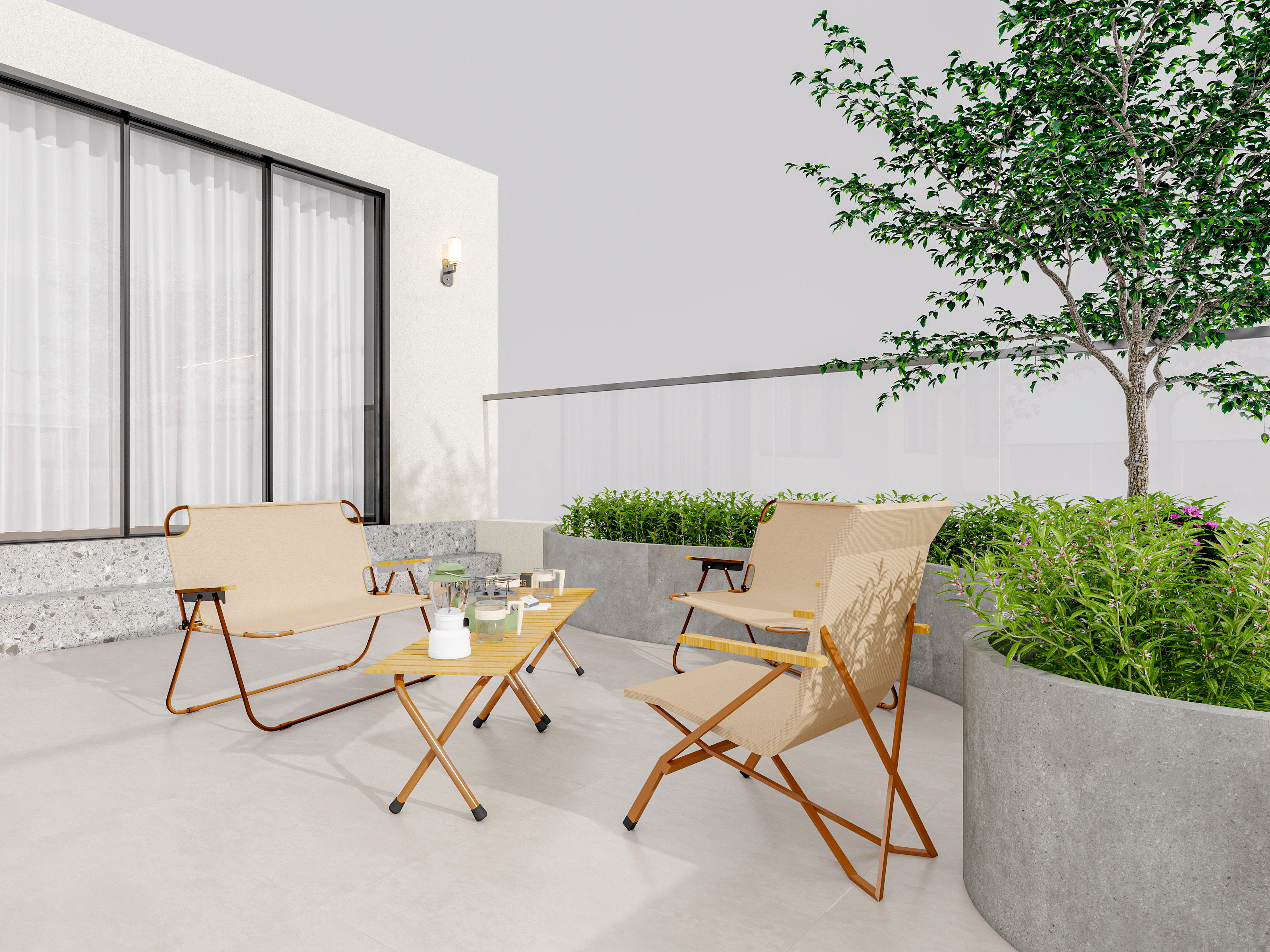 四川成都花间君邸（603平方现代极简底跃四居室）-90