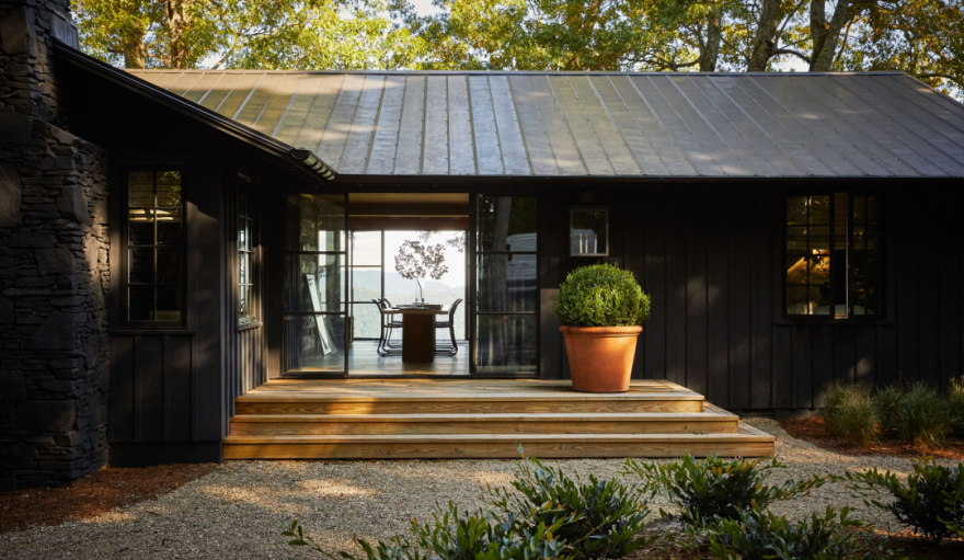 Betsy’s Cabin 私人木制小屋丨美国北卡罗来纳丨Paul Bates Architects-21