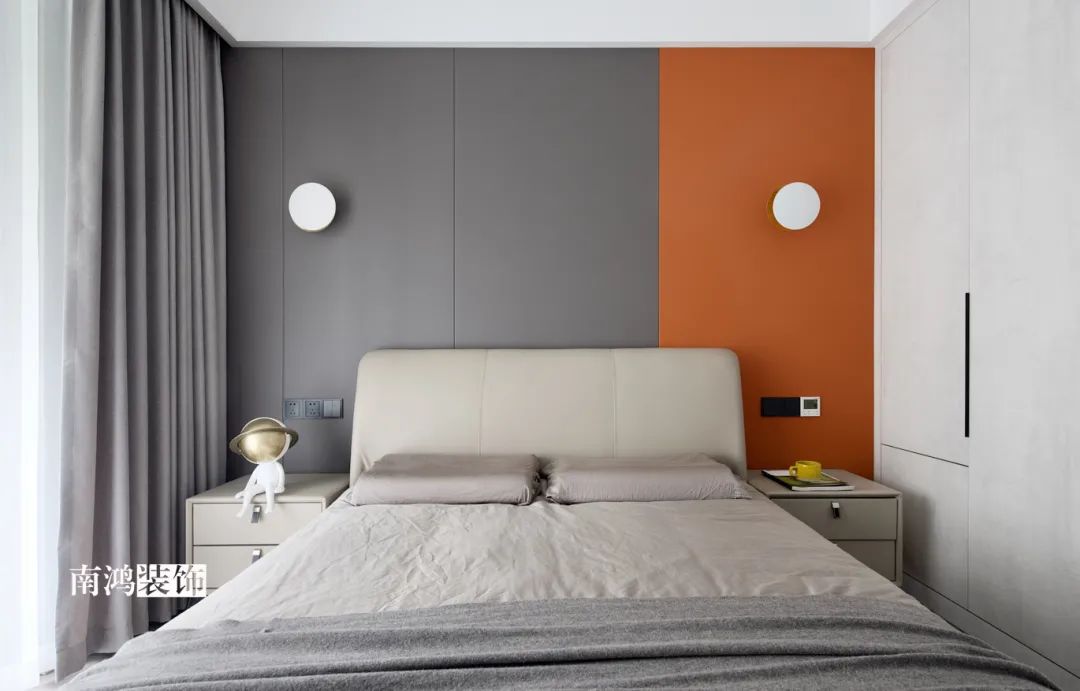枫桥里现代简约黑白灰家居设计丨浙江南鸿装饰-52