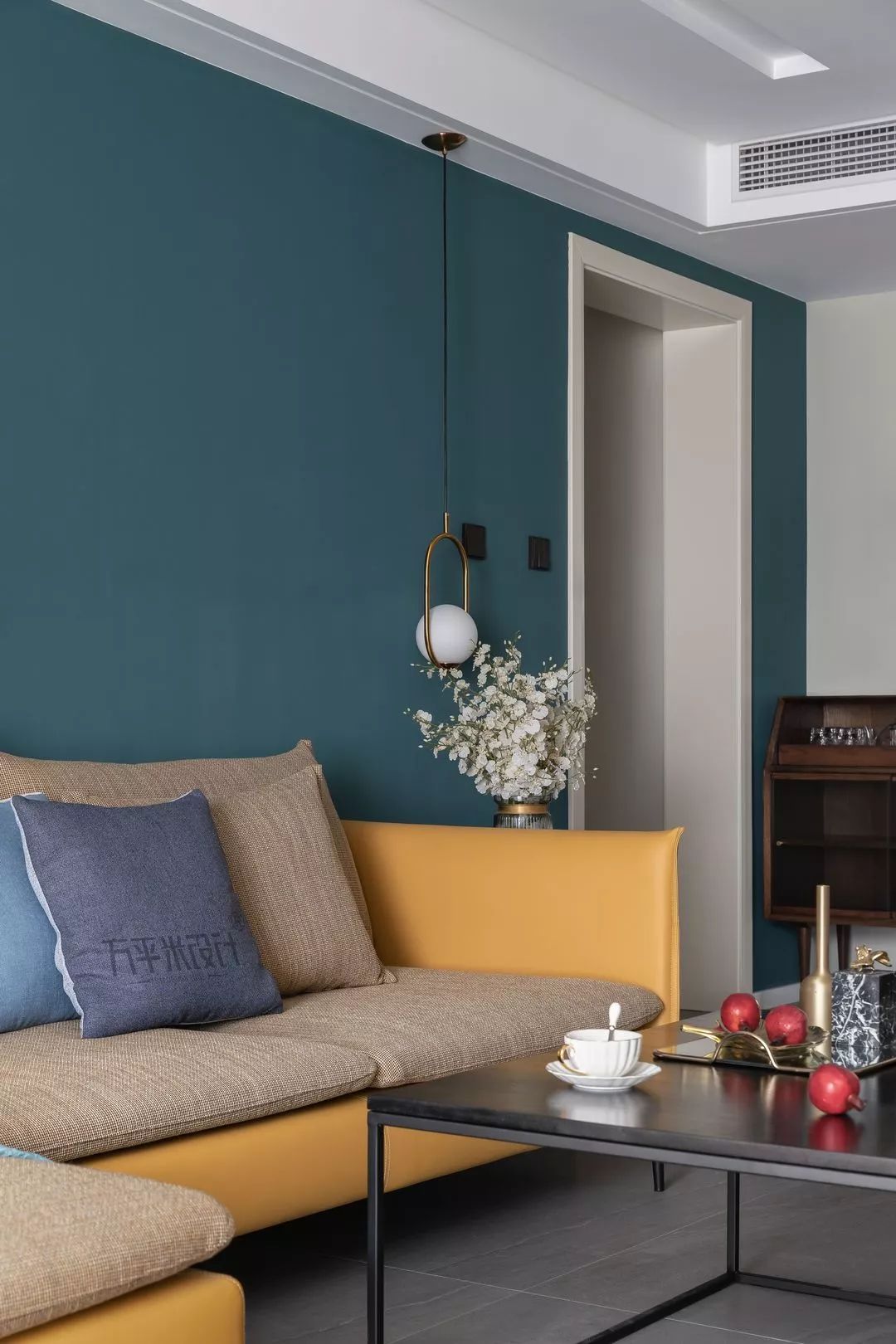 现代轻奢温馨家 | 方平米设计新作，小菠萝三口之家-68