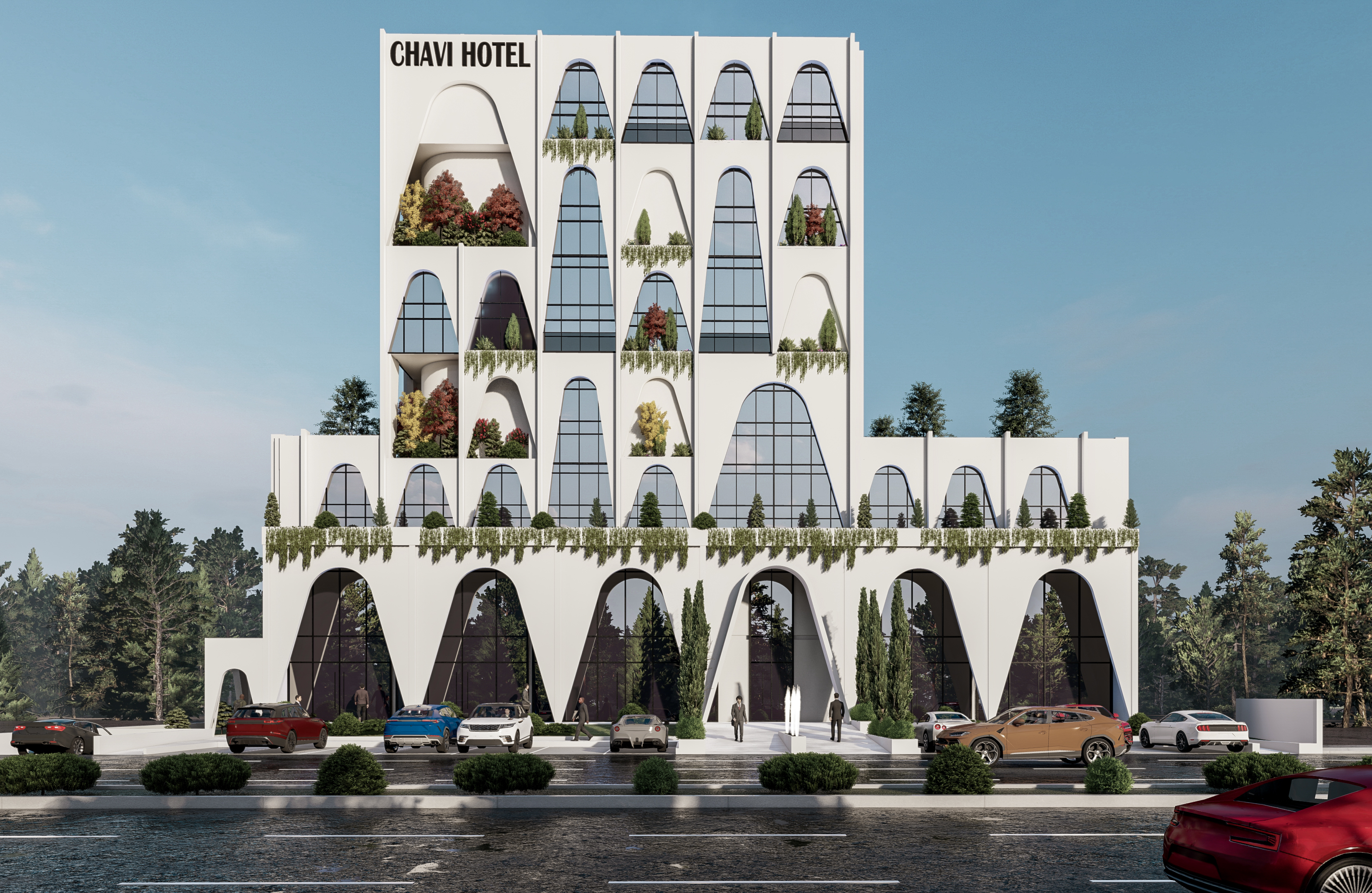 CHAVI MALL FACADE RENOVATION-1