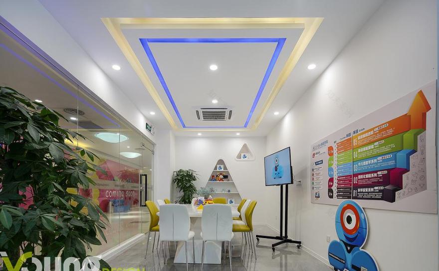 《拾三》·科技感与童趣共融的少儿编程学院设计-32