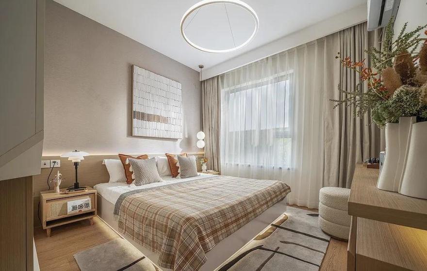 陕西咸阳融创西部湾兴平小镇样板间 107㎡丨中国咸阳丨UMA 伍玛设计-23